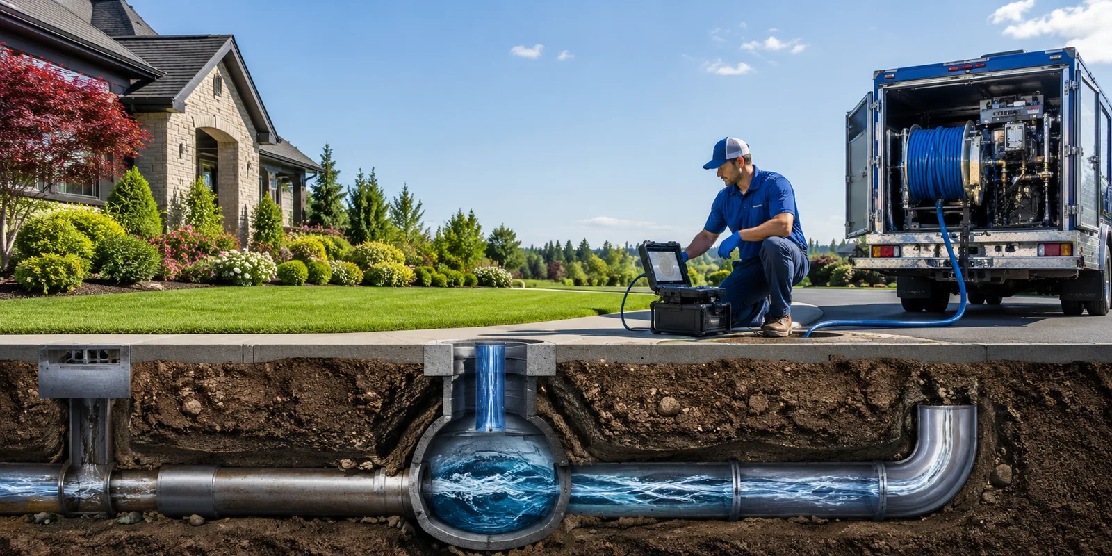 Drainage restoration information for Columbus, WI